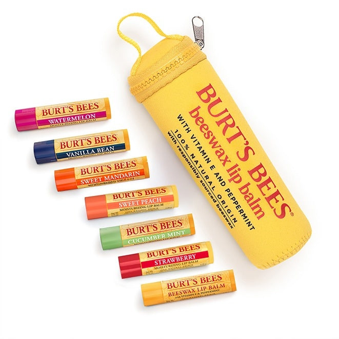 Lip Balm Set with Exclusive Pouch